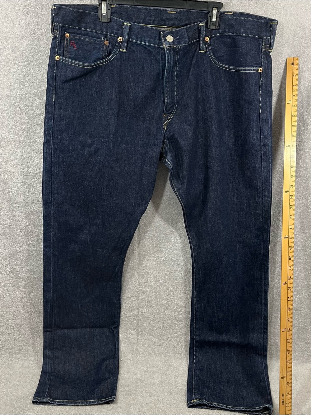 Ralph Lauren Dark Blue Men's Denim Jeans 40x32